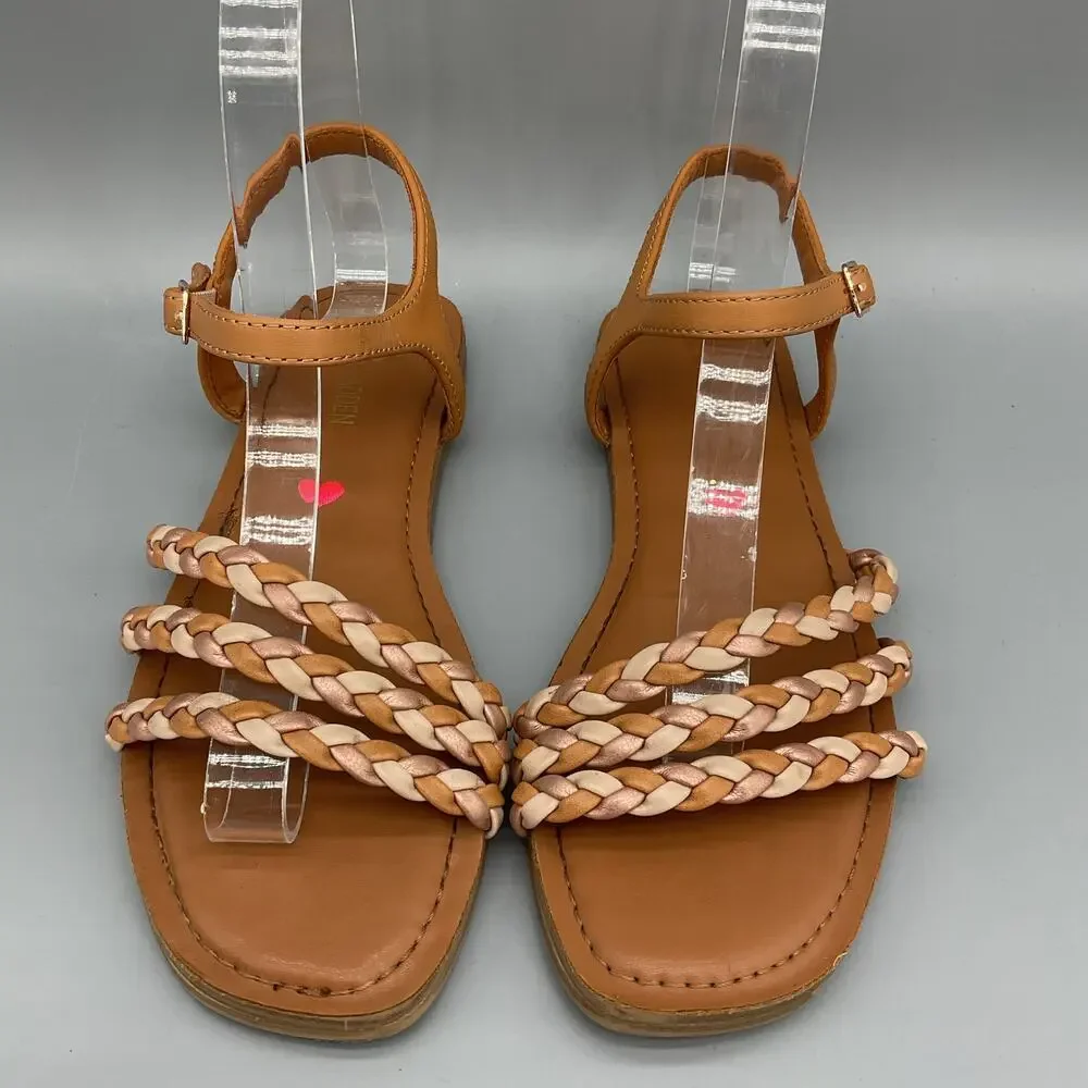 Steve Madden Girl’s Georjia Sandals Brown Size 3